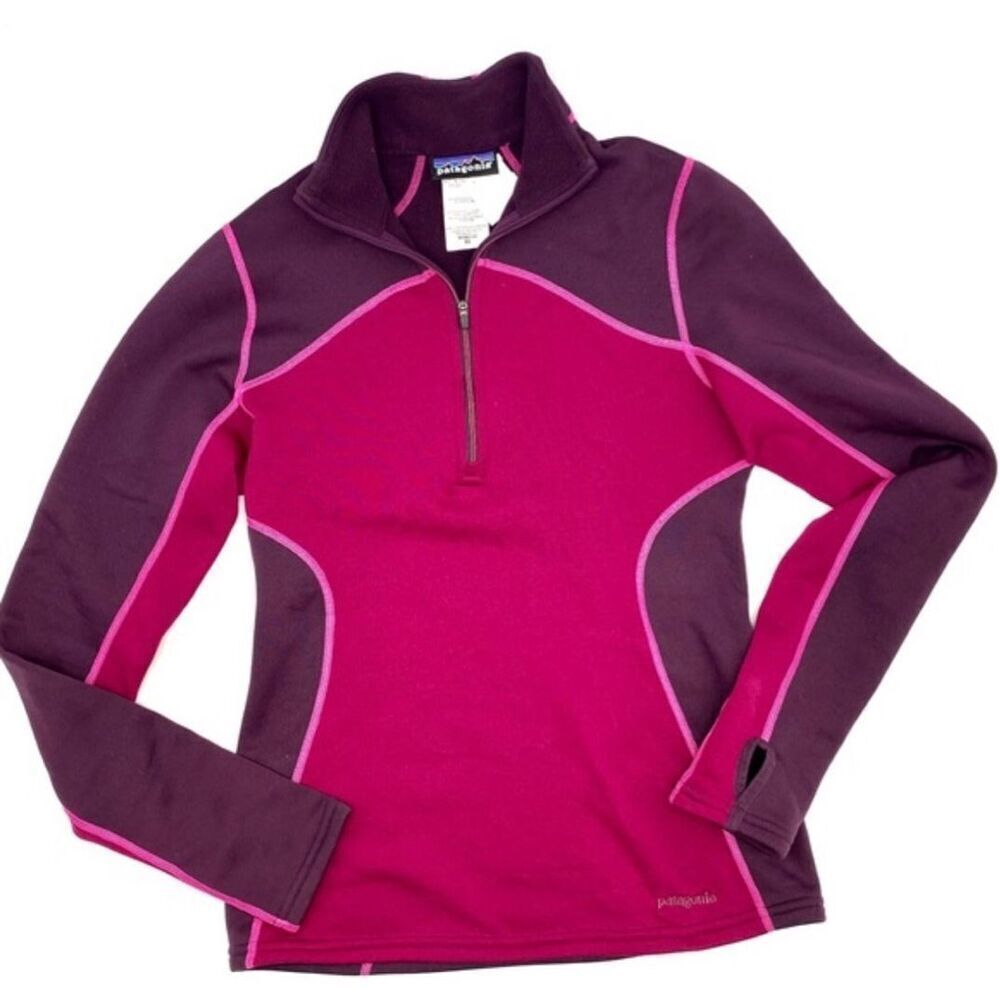 Patagonia Capilene 4 Expedition Weight Quarter Zip Up Pullover Women's S